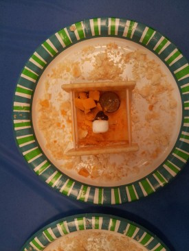 Team Zombie - It's hard to tell, but this is actually a tiny marshmallow and chocolate chip sheep in a pen! So cute and creative!