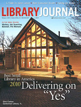 Ok, so the ONE time I read Library Journal is when they do the design/architecture awards because I like to look at the pretty libraries.