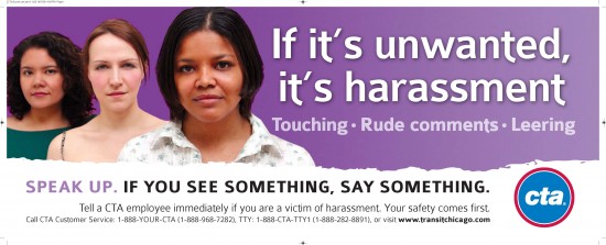 Words to live by, thanks CTA. (Good for you, Chicago!)