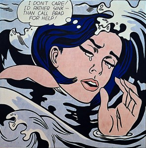 I think Lichtenstein is a good illustration for a high/low culture debate. What about pop art, huh, critics?! 
